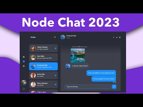 NodeJS Realtime Chat: Build a FULL-STACK app in 27 Minutes! (Best UI 🤩)