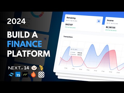 Build a Finance SaaS Platform With Nextjs, React, Honojs with CSV Upload (2024)